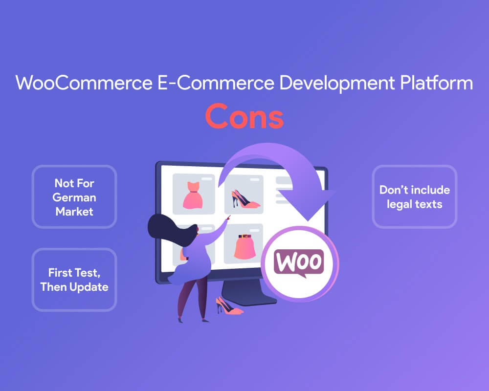 cons of woocommerce